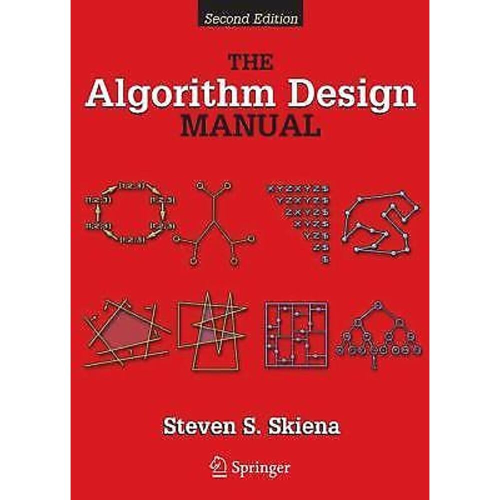 The Algorithm Design Manual - Hardcover By Skiena, Steven S - GOOD